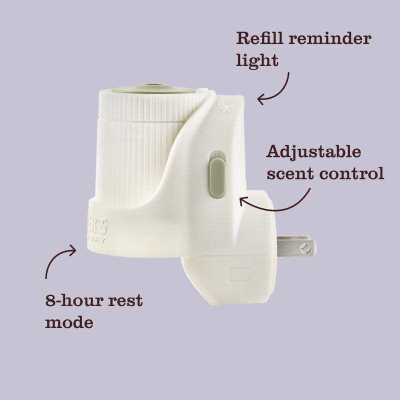 Elderberry Plug In Scented Oil Warmer With Refill